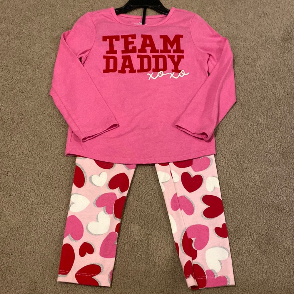 Toddler valentine set